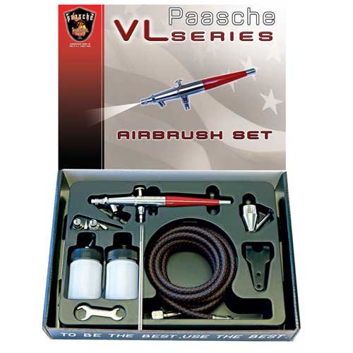 Aerografo Paasche VL doble action set