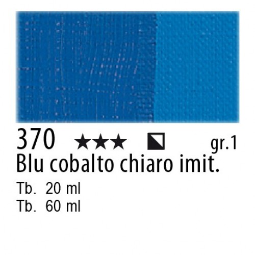 370 Blu di cobalto chiaro imit.