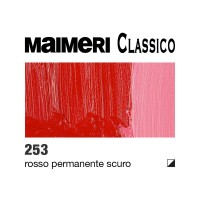 253 Rosso permanente scuro